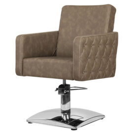 Cadeira de Cabeleireiro Neo Beauty Iris Marron Grisaceo