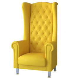 Cadeira Pedicure Tron Amarelo