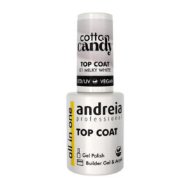 Andreia All in One Top Coat Cotton Candy 01 Milky White - 10.5ml