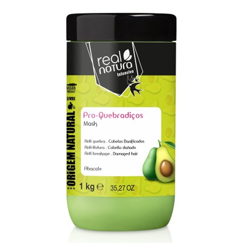Real Natura Máscara Pro Quebradiços 1Kg