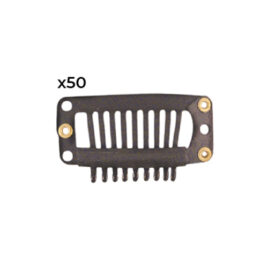Clips Para Extensões de Cabelo Castanho 3.2cm