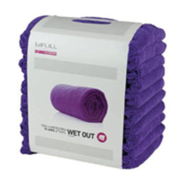 Toalha Microfibra Lilas Bifull 10 Unidades