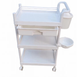 Mesa Carrinho Estética Multiusos Com Copo