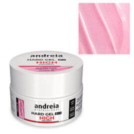 Andreia Hard Gel 2In1 Gel Construção Alta Viscosidade Glitter Pink 22g