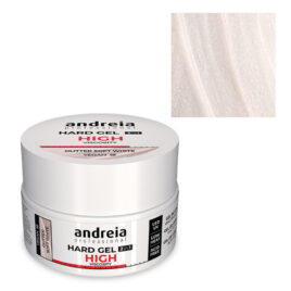 Andreia Hard Gel 2In1 Gel Construção Alta Viscosidade Glitter Soft White 22g
