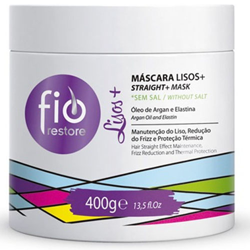 Fio Restore Máscara Lisos+ 400ml