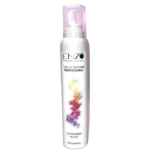 Espuma de Cor Enzo Castanho Escuro 200ml