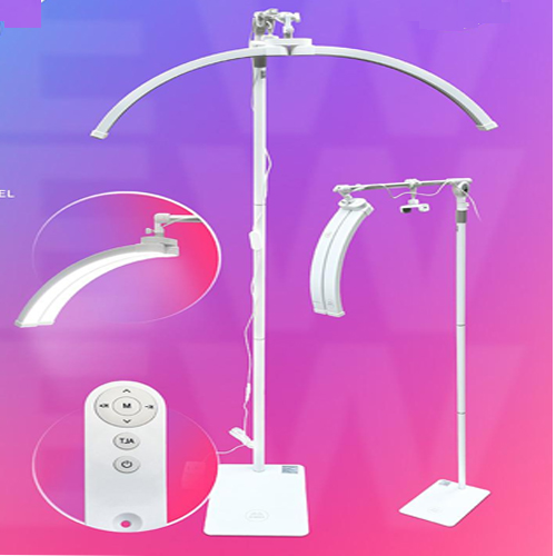 Candeeiro Pé Led Premium 180 Com Suporte Para Telemóvel
