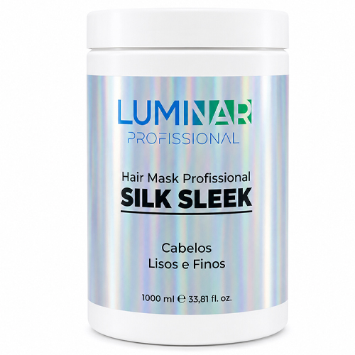 Luminar Máscara Silk Sleek Cabelos Lisos 1000ml