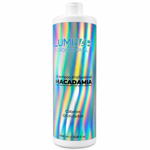 Luminar Shampoo Macadamia Cabelos Ondulados 1000ml