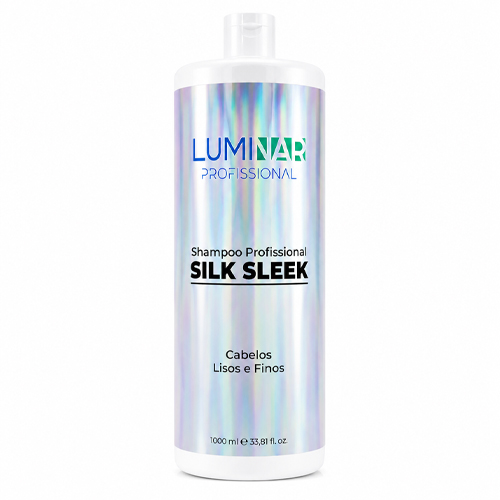 Luminar Shampoo Silk Sleek Cabelos Lisos 1000ml