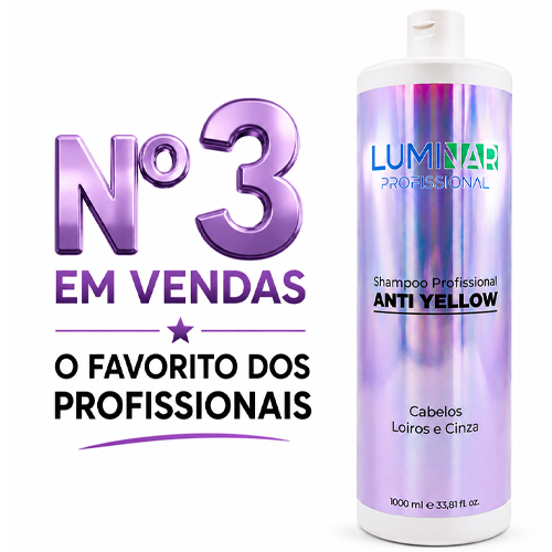 Luminar Shampoo Silver Anti Amarelos 1000ml