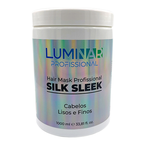 Luminar Máscara Silk Sleek Cabelos Lisos 1000ml