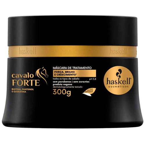 Haskell Mascara Cavalo Forte 300Gr