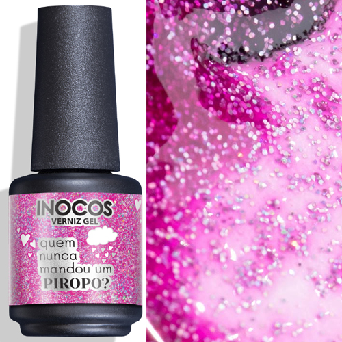 Verniz Gel INOCOS Quem Nunca Mandou Um Piropo 15ml