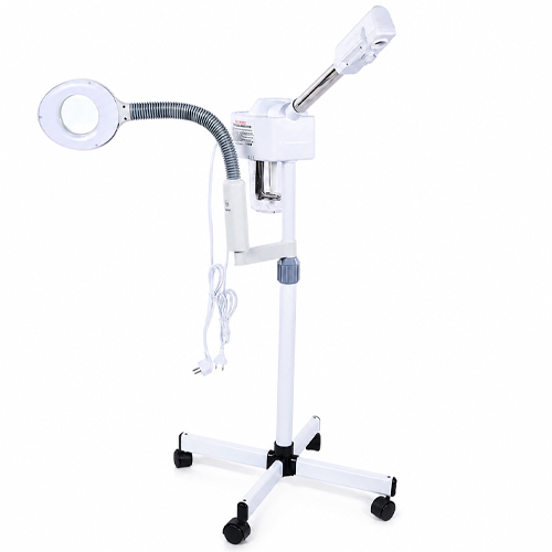 Vaporizador Rosto Facial Com Ozono e Lupa
