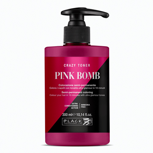 Black Crazy Toner Pink Bomb 300ml