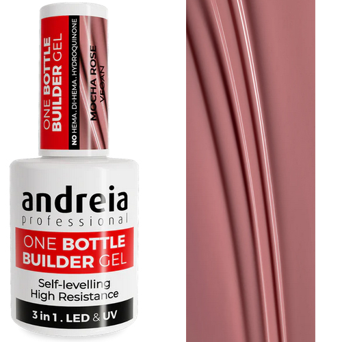 Andreia One Bottle Builder Gel 3 in 1 Mocha Rose 14ml