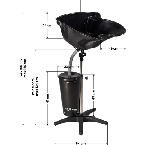 Reservatório Agua Rampa Lavagem Portátil