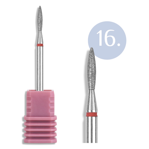 Broca Flecha INOCOS Diamante Russa-Grão Fino-16