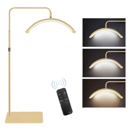 Candeeiro Led de Pé Alto 180 Graus Gold