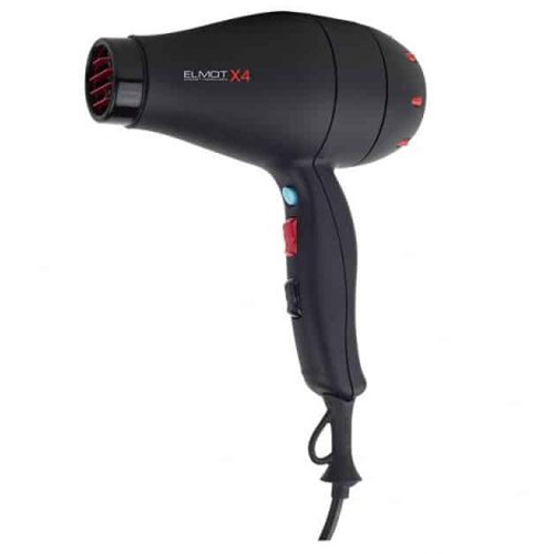 Elmot Secador X4 Tormalionic Preto 2300W