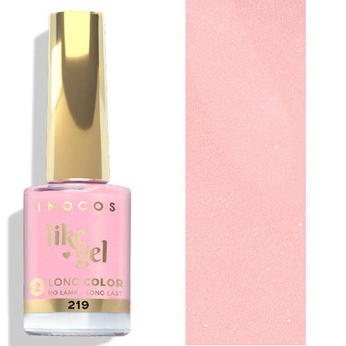 Like Gel INOCOS 219 Rosa Pálido Cintilante