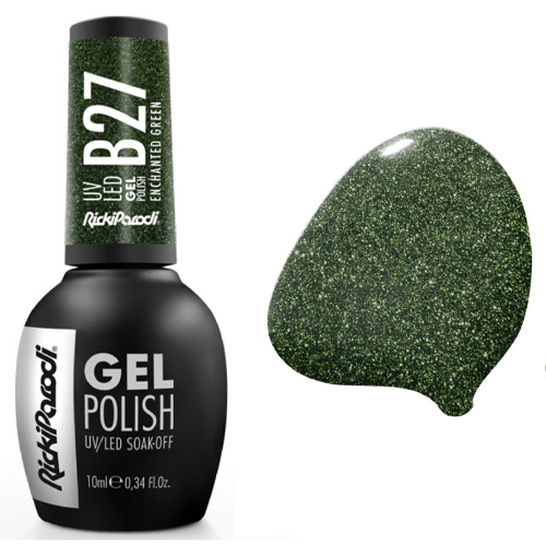 Verniz Gel RickiParodi Enchanted Green B27