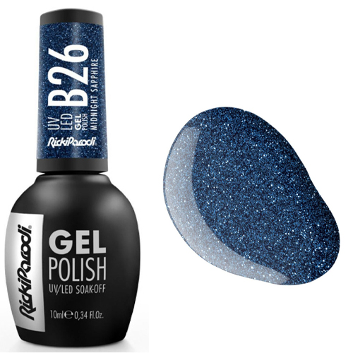 Verniz Gel RickiParodi Midnight Sapphire B26