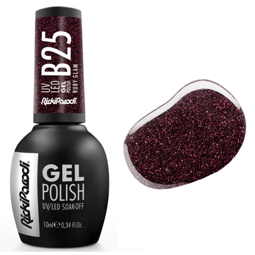Verniz Gel RickiParodi Ruby Glam B25 10 ml
