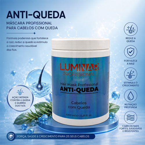 Luminar Máscara Anti Queda 1000ml