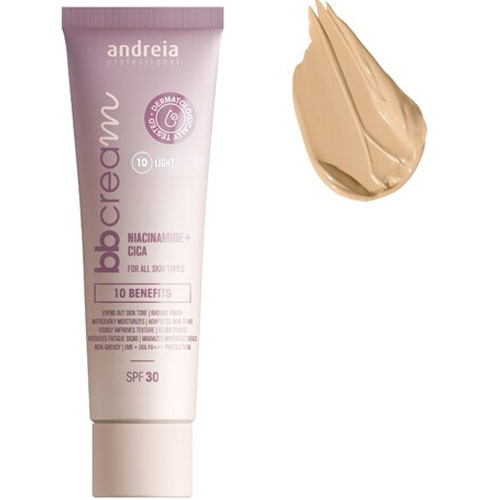 Andreia Bb Cream 10 Light SPF30 Hidratação E Proteção Solar