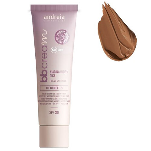 Andreia Bb Cream 50 Dark SPF30 Hidratação E Proteção Solar