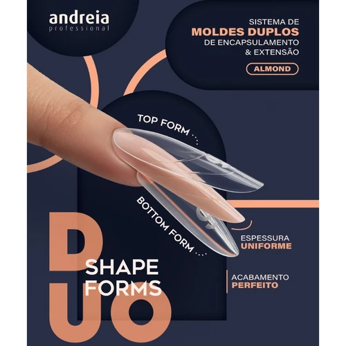 Andreia Duo Shape Forms Almond Moldes Duplos - Image 2