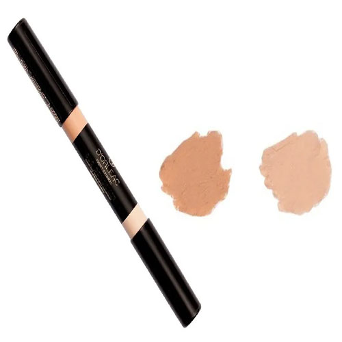 Lápis Corretor Dorleac Duplo Duo Concealer Nº 2