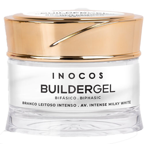 Builder Gel INOCOS Branco Leitoso Intenso de Alta Viscosidade 50g