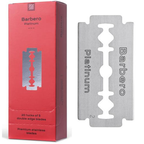 Laminas BARBERO Platinium 100 Unidades