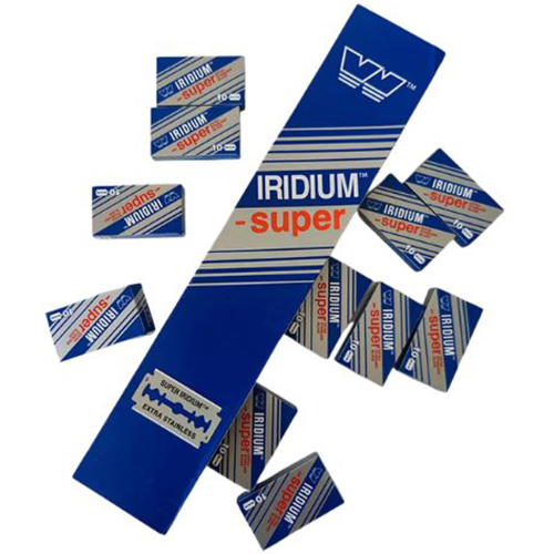 Lâminas Iridium Super 250 Lâminas Inteiras