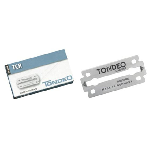 Laminas Tondeo TCR SHORT 40 mm-10 Laminas