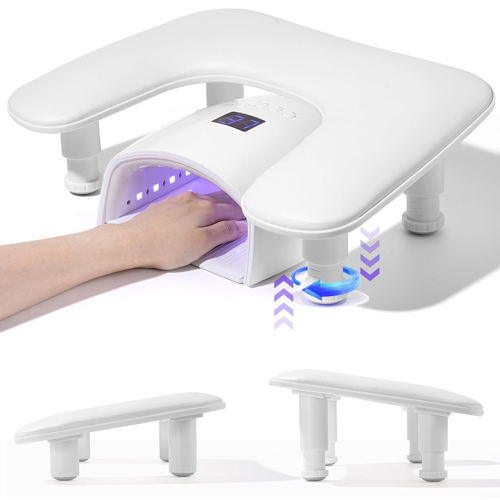 Almofada Descanso de Braço Manicure Altura Ajustável