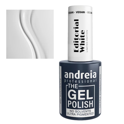 Andreia Verniz The Gel Polish Editorial White EW1