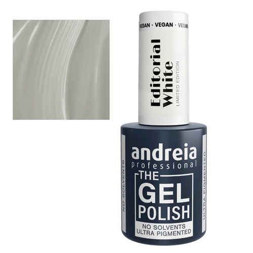 Andreia Verniz The Gel Polish Editorial White EW2