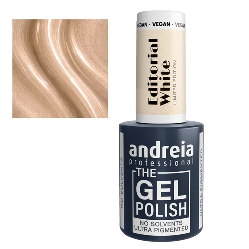 Andreia Verniz The Gel Polish Editorial White EW3