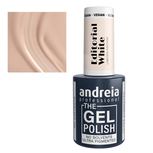 Andreia Verniz The Gel Polish Editorial White EW4
