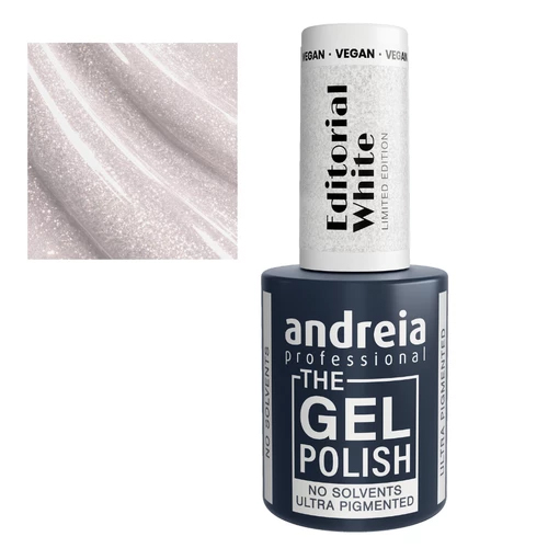 Andreia Verniz The Gel Polish Editorial White EW6