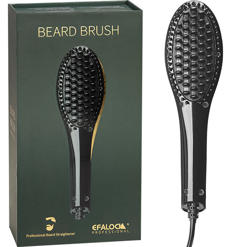 Efalock Escova Elétrica Alisadora Barba