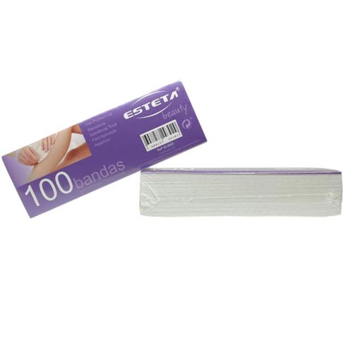 Esteta Bandas Depilação 100 Unidades