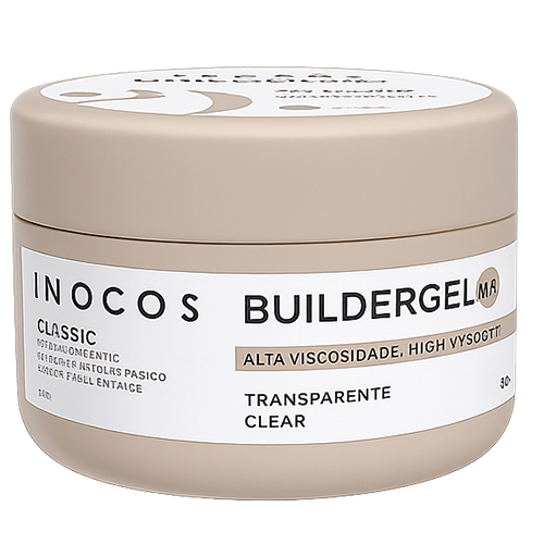 Builder Gel Classic INOCOS Transparente de Alta Viscosidade 50g