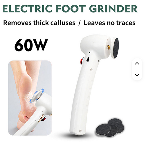 Lixa Pedicure Elétrica Dourada Foot Care