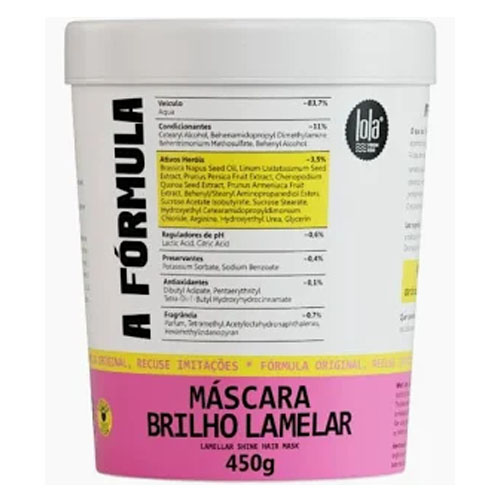 Lola Mascara Brilho Lamelar 450 Gr